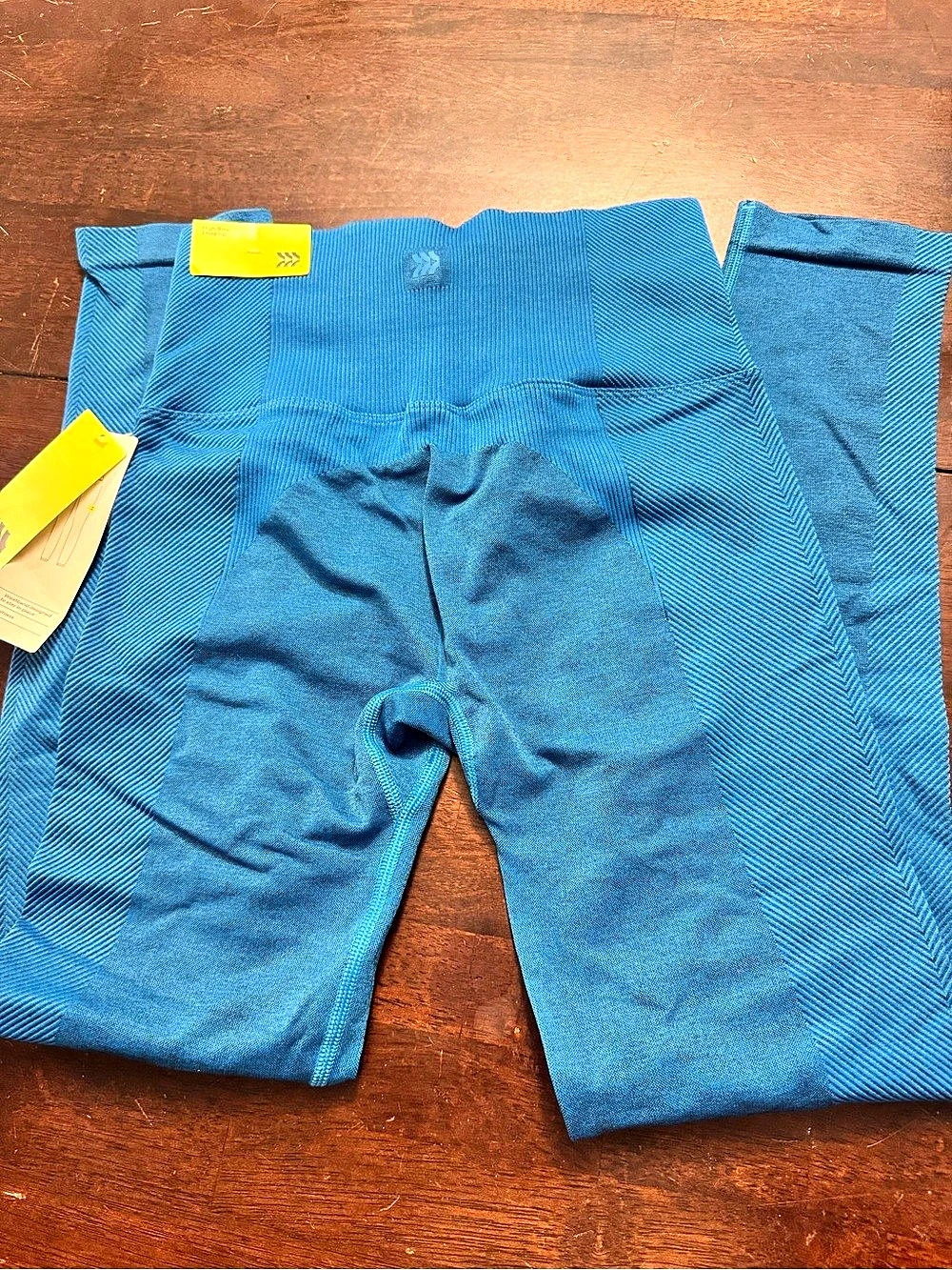 All in Motion Seamless High-Waisted Leggings Blue Medium